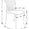 MetaMeb – HN 7502/CH NIEBIESKI – 7502 wymiary – zdjęcie 4