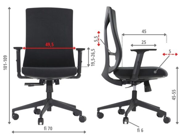TONO-BLACK MetaMeb – TONO czarny – TONO BLACK – zdjęcie 6