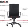 TONO-BLACK-PL MetaMeb – TONO czarny podstawa chromowana – TONO BLACK PL – zdjęcie 5