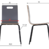 WERDI-A-grey-BK MetaMeb – WERDI A czarny/szary – WERDI A grey BK – zdjęcie 5