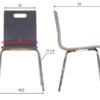 WERDI-A-grey-SS MetaMeb – WERDI A stal nierdzewna/szary – WERDI A grey SS – zdjęcie 5