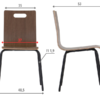 MetaMeb – WERDI A czarny/orzech – WERDI A walnut BK – zdjęcie 5