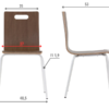 MetaMeb – WERDI A biały/orzech – WERDI A walnut WE – zdjęcie 5