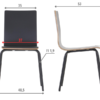 WERDI-B-black-BK MetaMeb – WERDI B czarny/czarny – WERDI B black BK – zdjęcie 5