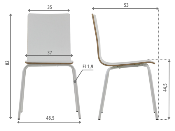 MetaMeb – WERDI B biały/biały – WERDI B white WE – zdjęcie 5