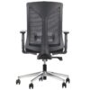 back MetaMeb – HAGER czarny podstawa chromowana – back – zdjęcie 2