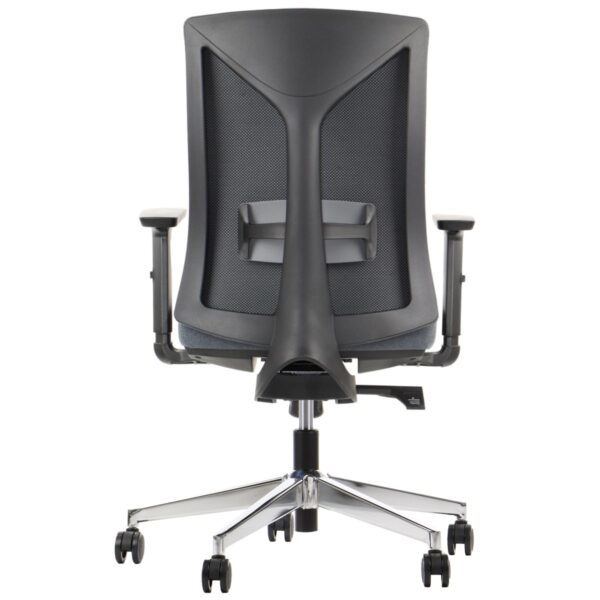 back MetaMeb – TONO grafit podstawa chromowana – back – zdjęcie 2