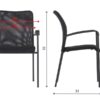 black-black MetaMeb – HN 7501/BK CZARNY – black black – zdjęcie 4