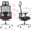MetaMeb – MITTE mechanizm samoważący podłokietniki 4D – dimensions – zdjęcie 6