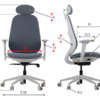 MetaMeb – LARSTON GF szary – dimensions – zdjęcie 6