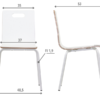 dimensions MetaMeb – WERDI A biały/biały – dimensions – zdjęcie 5