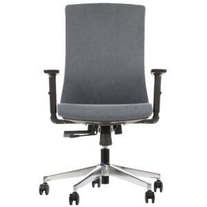 front MetaMeb – TONO grafit podstawa chromowana – front – zdjęcie 1