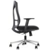 side MetaMeb – TONO czarny podstawa chromowana – side – zdjęcie 4